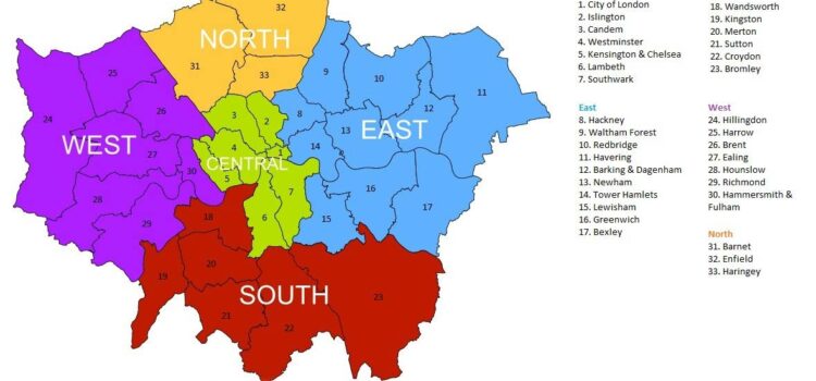 Mejores Zonas para Vivir en Londres