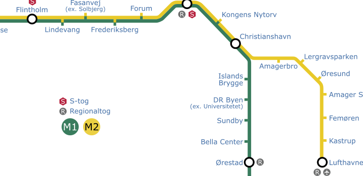 Cómo ir del Aeropuerto de Copenhague al centro de Copenhague