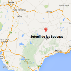 ¿Cuántos kilómetros hay de Benalmádena a Setenil de las Bodegas?