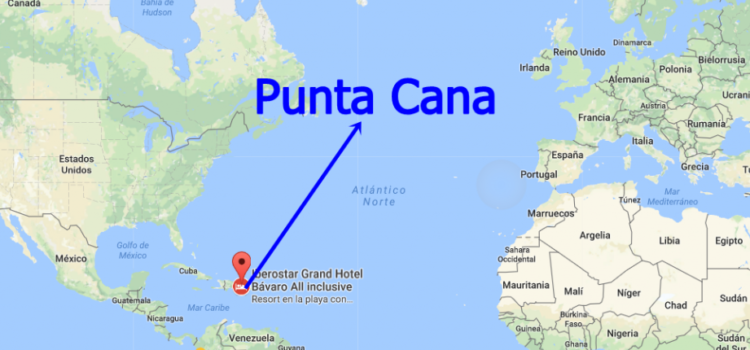 ¿Dónde está Punta Cana en el mapa?