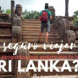 ¿Es seguro viajar a Sri Lanka en la actualidad?
