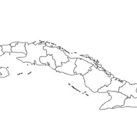 Mapa de Cuba para imprimir: Conoce la isla caribeña