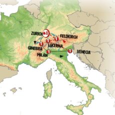 Mapa de Suiza y norte de Italia: Conoce sus maravillas Mapa de Suiza y norte de Italia: Conoce sus maravillas