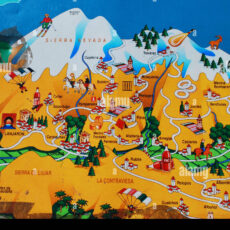 Te muestro los pueblos de la Alpujarra granadina en este mapa Te muestro los pueblos de la Alpujarra granadina en este mapa