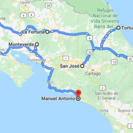 Conoce la ruta por Costa Rica en 14 días