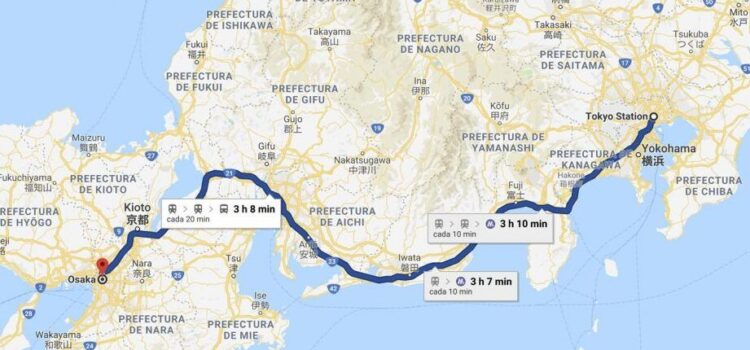 Cómo ir de Tokio a Osaka: guía de viaje rápida