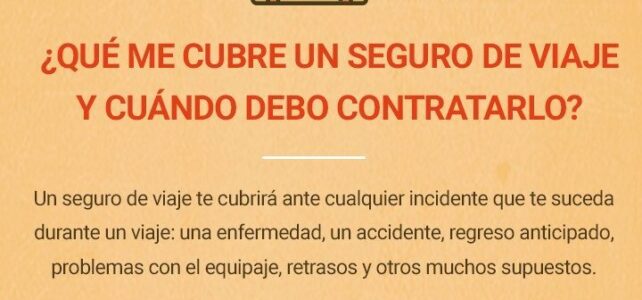 Lo que cubre el seguro de viaje: una guía completa