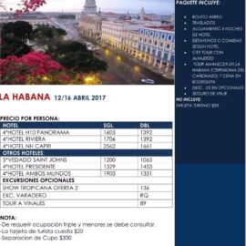 Viajes a Cuba Semana Santa 2017: Todo lo que debes saber