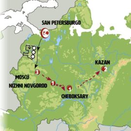 Distancia de San Petersburgo a Moscú: ¿Cuántos kilómetros hay entre ambas ciudades?