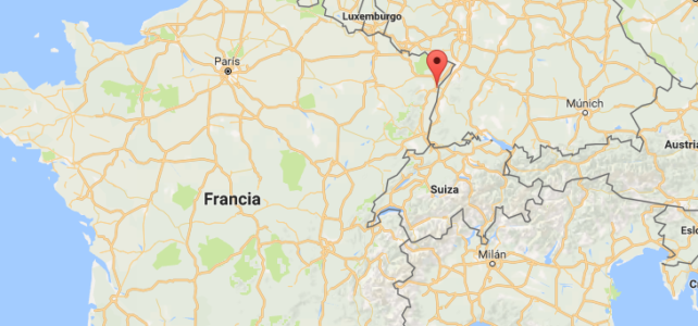 ¿Dónde está Estrasburgo en el mapa?