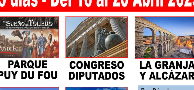 Excursión al Puy du Fou desde Madrid: una experiencia inolvidable