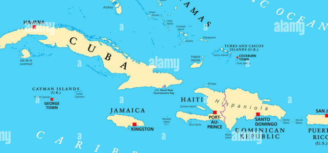 Mapa de Cuba y alrededores: Conoce sus maravillas naturales Mapa de Cuba y alrededores: Conoce sus maravillas naturales