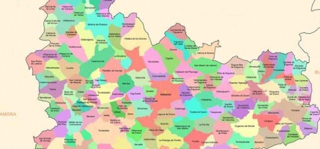 Guía y mapa turístico de la provincia de Valladolid