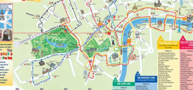 Mapa turístico de Londres en formato PDF: guía de viaje completa Mapa turístico de Londres en formato PDF: guía de viaje completa