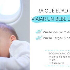 ¿Necesita el bebé un DNI para volar?