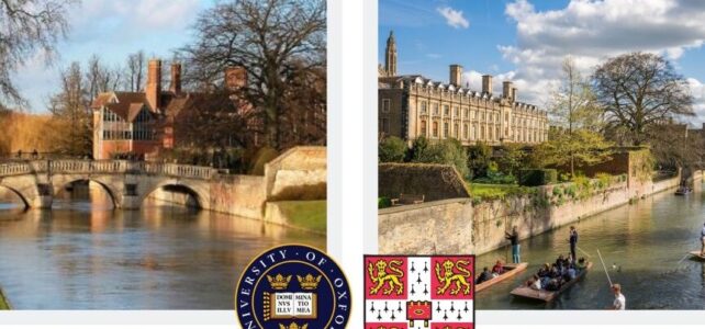 Oxford o Cambridge: ¿Cuál es mejor?