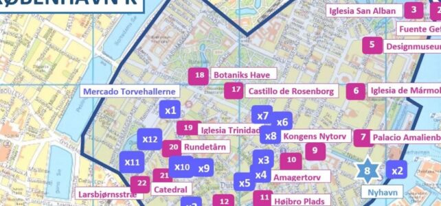 Plano de Copenhague para imprimir: Conoce la ciudad danesa Plano de Copenhague para imprimir: Conoce la ciudad danesa